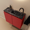 MONDIAZ TURE-DLUX meuble de toilettes 60 cm Fire. Lavabo EDEN Lava position droite. Avec 1 trou de robinet. SW1103760
