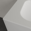 Villeroy & Boch Finion meubelwastafel 120x50 zonder kraangat zonder overloop stonewhite Ceramic+ stone white SW209391
