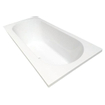 Zeza Stuttgart Baignoire standard 170x70x43cm rectangulaire Blanc SW20529