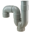 Riko Siphon universel 50mm gris SW21220
