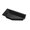 Xenz Lagoon Hoekbad - 160x75x48 - afvoer Midden - Links - Compact - acryl - ebony SW102957