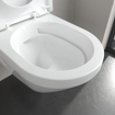 Villeroy & Boch Architectura WC suspendu - 53cm - sans bride - cuvette profonde Twistflush - blanc SW1162043