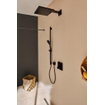 Hansgrohe Raindance e hoofddouche met douchearm 30cm mat zwart SW297590