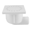 Praya Shower Bonde de vidange 10x10cm écoulement latéral Blanc SW10687