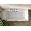 Villeroy & Boch Universal Showers Support de douchette à main pour montage mural Angulaire - Nickel brossé mat (Inox) SW974405