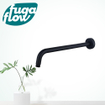 FugaFlow Eccelente Sobrado Badkamer wandarm - 35cm - mat zwart SW1123185