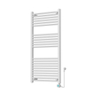 Rosani Avant Radiateur électrique - 120x60cm - 600watt - blanc brillant SW1080135