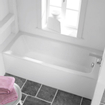 Kaldewei Cayono baignoire acier émaillé rectangulaire 150x70x41cm blanc 0342716