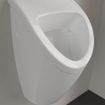 Villeroy & Boch Omnia Compact Urinoir mural avec connexion et fixation cachées Blanc 0101083