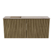 Mondiaz JOYA-DLUX 90cm toiletmeubel - kleur Dusk - Wastafel FAYE positie Links Zonder kraangat kleur Arena. SW1425748