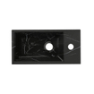 Riho Livit Tiny Fontein - 1 kraangat rechts - 41x20.5x10.5cm - zwart marmer SW1075279