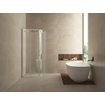Wiesbaden Entra cabine kwartrond met 2 schuifdeuren 900 x 900 x 2000 x 8 mm nano helder glas/chroom SW65836