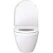 Duravit Starck 3 WC-zitting - 37x43.6x3.8cm - Kunststof - glans wit 0314994