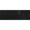 SAMPLE Ceralto Tonalto Tone Decor-strip - 10x30cm - 8mm - gerectificeerd - Porcellanato - Black (Zwart) SW1170763