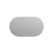 Arcqua Oval Miroir - 120x70cm - ovale - horizontal - backlight LED SW1223206
