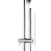 Adema Calypte regendoucheset met thermostaat hoofddouche 21.8cm staaf handdouche chroom TWEEDEKANS OUT7682