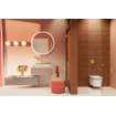 Hansgrohe Lavapura WC douche - 37.5x59.5x40cm - sans bride - extraction des odeurs - séchage à air chaud - douchette intime - fermeture amortie - blanc brillant SW1413638