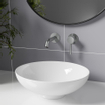 Fortifura Calvi Wastafelkraan - inbouw - inclusief inbouwdeel - geborsteld RVS PVD (RVS) SW377860