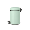 Brabantia NewIcon Poubelle à pédale - 3 litres - seau intérieur en plastique - jade green SW1026503