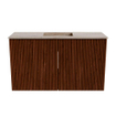 Mondiaz JOYA-DLUX 70cm meuble de toilette - couleur Ruby - Vasque FAYE position Milieu Sans trou de robinet couleur Saba. SW1425581