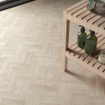 Terravito Ardeno Koko pour carrelage mural et de sol - 150x50cm - 8mm - Crème SW1151182