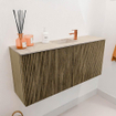 Mondiaz JOYA-DLUX 90cm toiletmeubel - kleur Dusk - Wastafel FAYE positie Midden 1 kraangat kleur Frappe. SW1423089