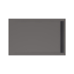 Xenz Easy Tray douchevloer - 140x90x5cm - acryl - zonder gootcover - antraciet SW379259