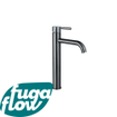 FugaFlow Eccelente Sobrado Badkamer Wastafelkraan - 33.9cm - verhoogd - opbouw - Gunmetal PVD SW1123437