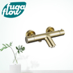 FugaFlow Eccelente Sobrado Badkamer Thermostatische Badkraan - geborsteld messing PVD SW1123311