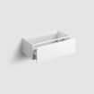 Clou Hammock ladekast 90x50.3cm push to open lade Mdf Wit mat SW106272