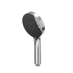 IVY Pact Ensemble de douche de pluie - encastré - symmetry - inverseur arrêt 2 voies - bras de plafond 30 cm - tête de douche fine 30 cm - barre de douche avec sortie - flexible de douche 150 cm - douchette 3 jets - Chromé SW1035682