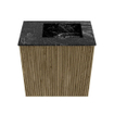 Mondiaz JOYA-DLUX Meuble de toilette 40cm - couleur Dusk - Vasque FAYE position Droite 1 trou de robinet couleur Lava. SW1423192