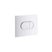 GROHE Arena Cosmopolitan plaque de commande WC horizontale blanche 0729245