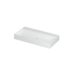 INK United lavabo - 90x45x11cm - 1 cuve - 0 trous de robinet - porcelaine blanc brillant SW207326