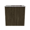 Mondiaz JOYA-DLUX Meuble de toilette 40cm - couleur Shadow - Vasque FAYE position Droite Sans trou de robinet couleur Sombra SW1425175
