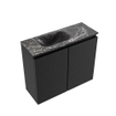 MONDIAZ TURE-DLUX Meuble de toilette 60cm Urban. EDEN lavabo Lava position gauche. Avec 1 trou de robinet. SW1103611