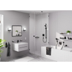 Hansgrohe Addstoris Porte-verre mural avec verre noir mat SW651218
