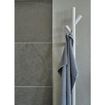 Smedbo Dry Handdoekradiator 10.7x172x8cm ophangen RVS Mat Wit SHOWROOMMODEL SHOW26253