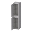 BRAUER Adore Wavy armoire haute - 160x35x35cm - 2 portes - ouvrant à gauche ou à droite - sans poignée - Forest Seashell SW1198496