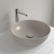 Villeroy & Boch Artis opzetwastafel - 43cm - rond z/krgt almond C+ SW1387117
