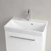 Villeroy & Boch Avento Lavabo meuble 55x37cm 1 trou pour robinetterie avec trop plein blanc SW59859