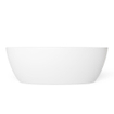 Zeza Marrono Baignoire îlot - 170x82cm - siphon - Acrylique - blanc brillant SW276847