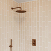 Crosswater MPRO Douche de tête - 30cm - bronze brossé SW928126