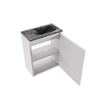 MONDIAZ TURE-DLUX Meuble toilette - 40cm - Cale - EDEN - vasque Lava - position droite - 1 trou de robinet SW1103690