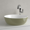 Villeroy & Boch Artis opzetwastafel 43cm rond sage green SW644115