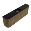 Mondiaz JOYA 123.2cm toiletmeubel - ronding links en rechts kleur Dusk - Wastafel FAYE positie Midden 1 kraangat kleur Urban. SW1421716