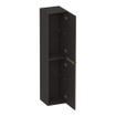 BRAUER Elevate armoire haute 160 sans poignées de pose avec 2 portes à ouverture gauche ou droite Anthracite Bois SW1200020