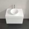 Villeroy & Boch Legato meuble sous-lavabo - 80x55cm - 2 tiroirs Blanc brillant SW479687