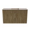 Mondiaz JOYA-DLUX 70cm toiletmeubel - kleur Dusk - Wastafel FAYE positie Midden Zonder kraangat kleur Arena. SW1425738