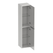 BRAUER Elevate badkamerkast - 160x35x35cm - excl. opleggrepen - 2 deuren - links- of rechtsdraaiend - mat wit SW1199990